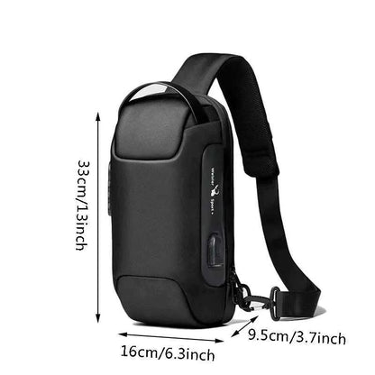 Shoulder Bag Masculina Impermeável | Urban Guard