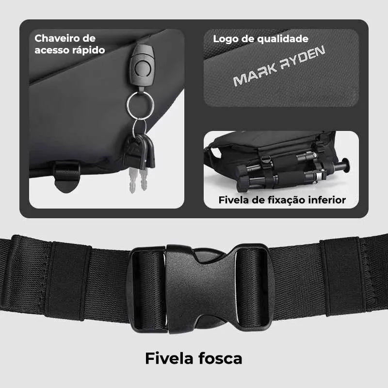 Shoulder Bag Premium | Black Edge