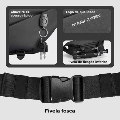 Shoulder Bag Premium | Black Edge