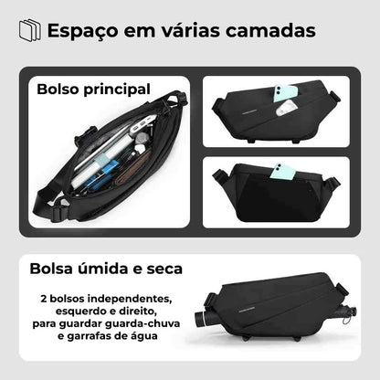 Shoulder Bag Premium | Black Edge