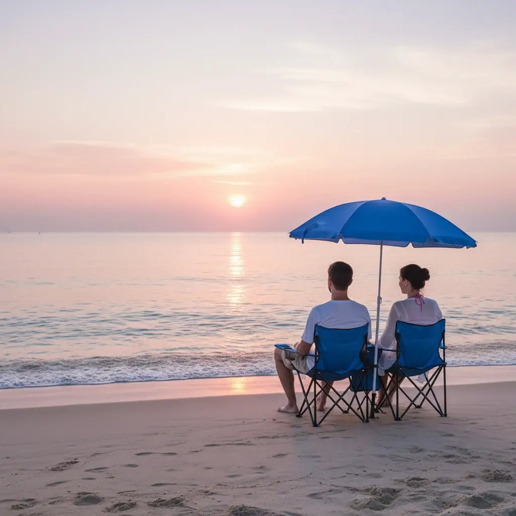 Cadeira Dobrável Dupla | Comfort Duo Premium