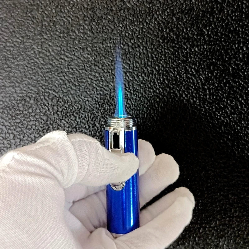Caneta Puff Select Azul com chama ajustavel para aromaterapia