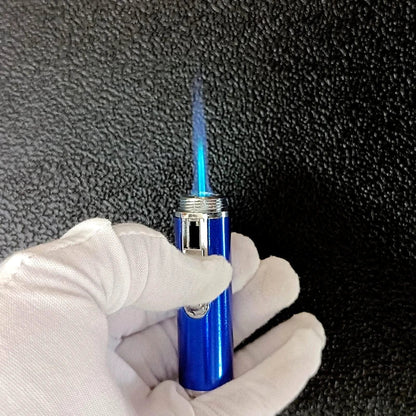 Caneta Puff Select Azul com chama ajustavel para aromaterapia