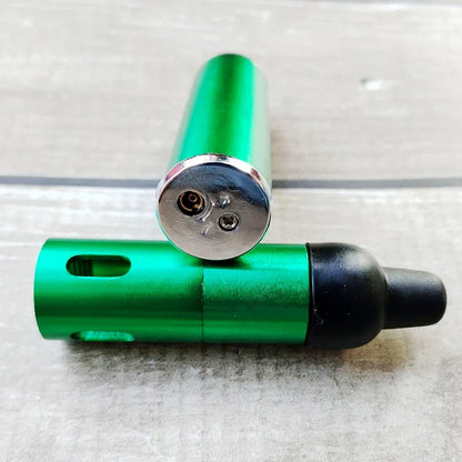 Detalhe da base da Caneta Puff Select Verde