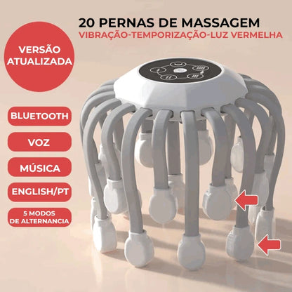 Cultura Mind – Massageador de Cabeça Relax e Flow