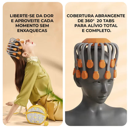 Cultura Mind – Massageador de Cabeça Relax e Flow