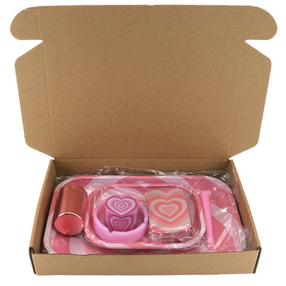 Kit Puff completo na cor Bege