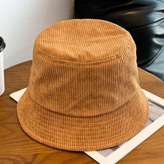 Chapéu Bucket Feminino Slim Caramelo