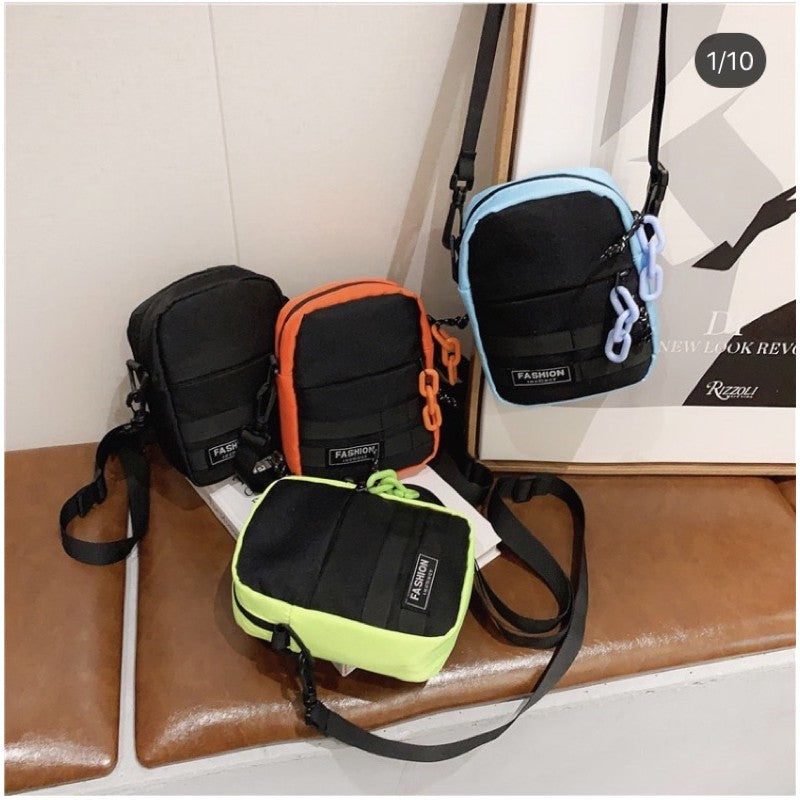 Shoulder Bag Masculina e Feminina Compacta com Alça Regulável