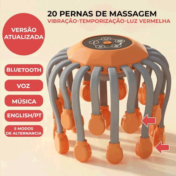 Cultura Mind – Massageador de Cabeça Relax e Flow