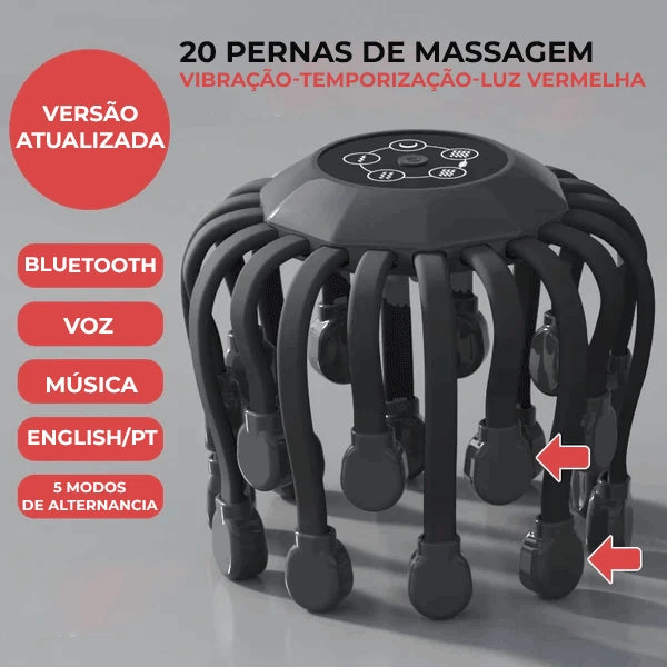 Cultura Mind – Massageador de Cabeça Relax e Flow